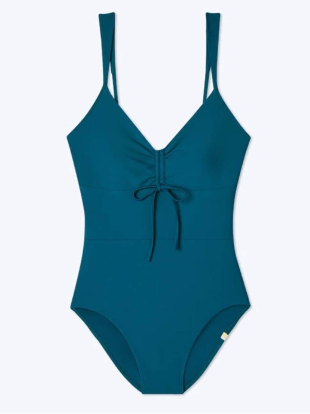Summersalt The Cinched One Teal Swimsuit NEW with Tags Size 4